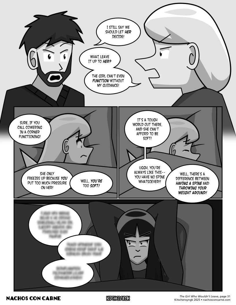 "The Girl Who Wouldn't Leave" page 31