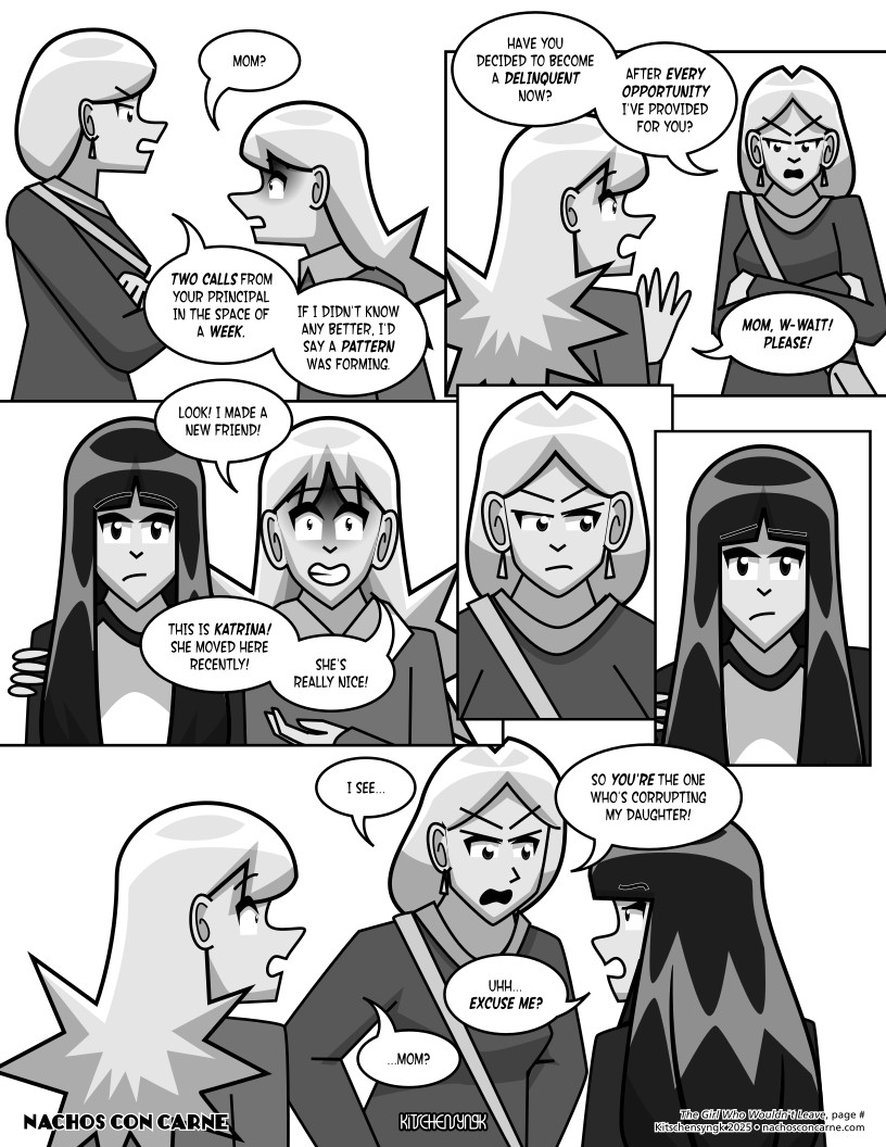 "The Girl Who Wouldn't Leave" page 41