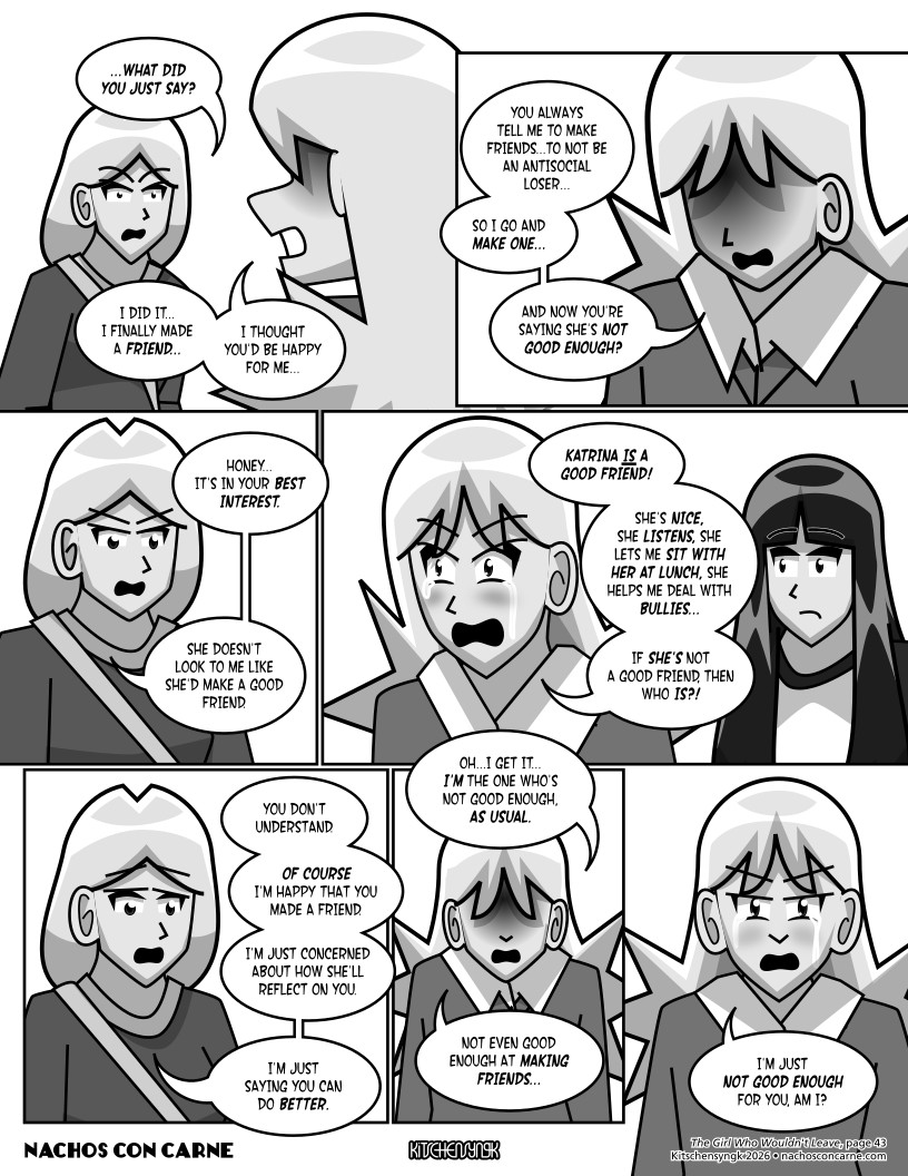 "The Girl Who Wouldn't Leave" page 43