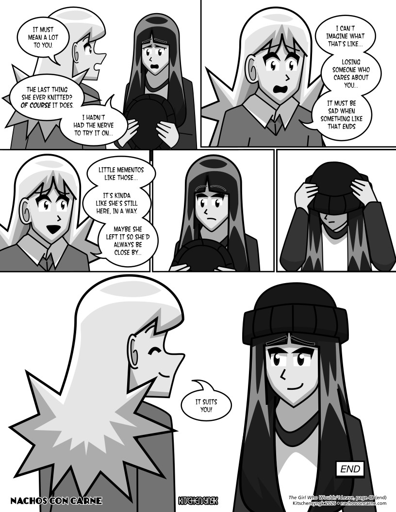 "The Girl Who Wouldn't Leave" page 48