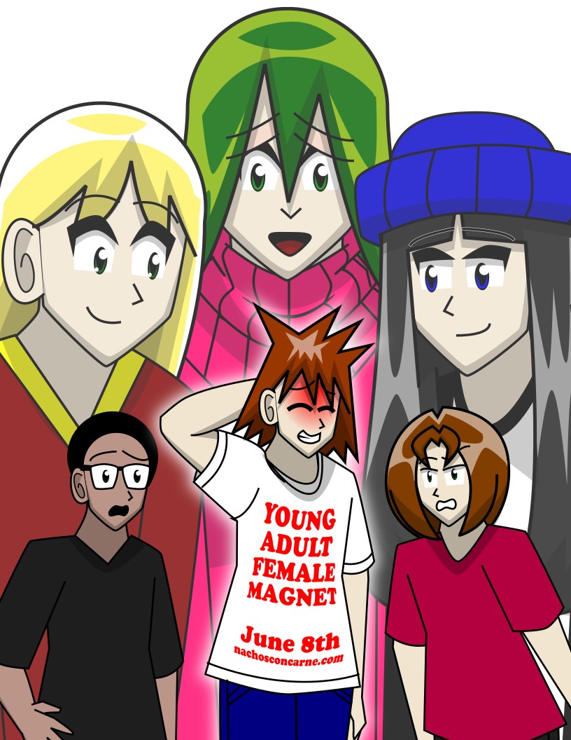 "Young Adult Female Magnet" coming June 8th