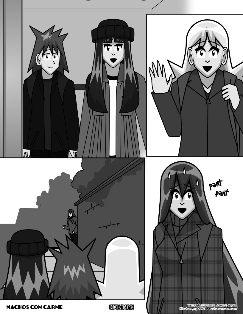 "Young Adult Female Magnet" page 2