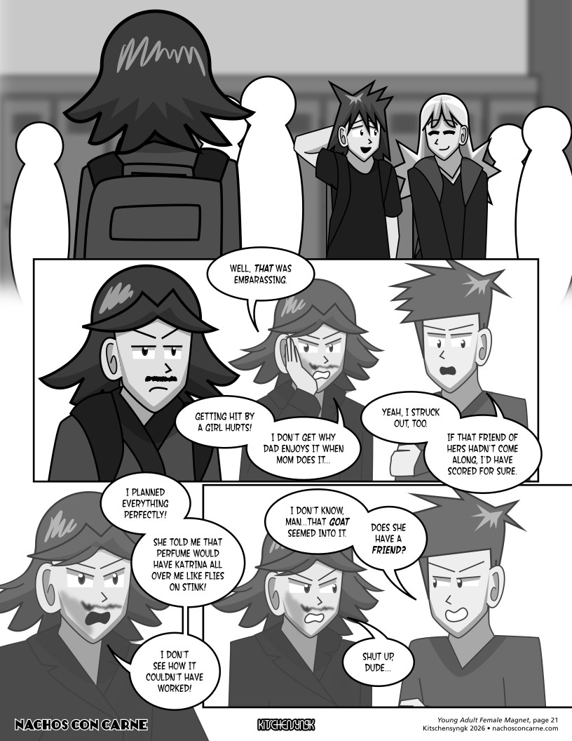 "Young Adult Female Magnet" page 21