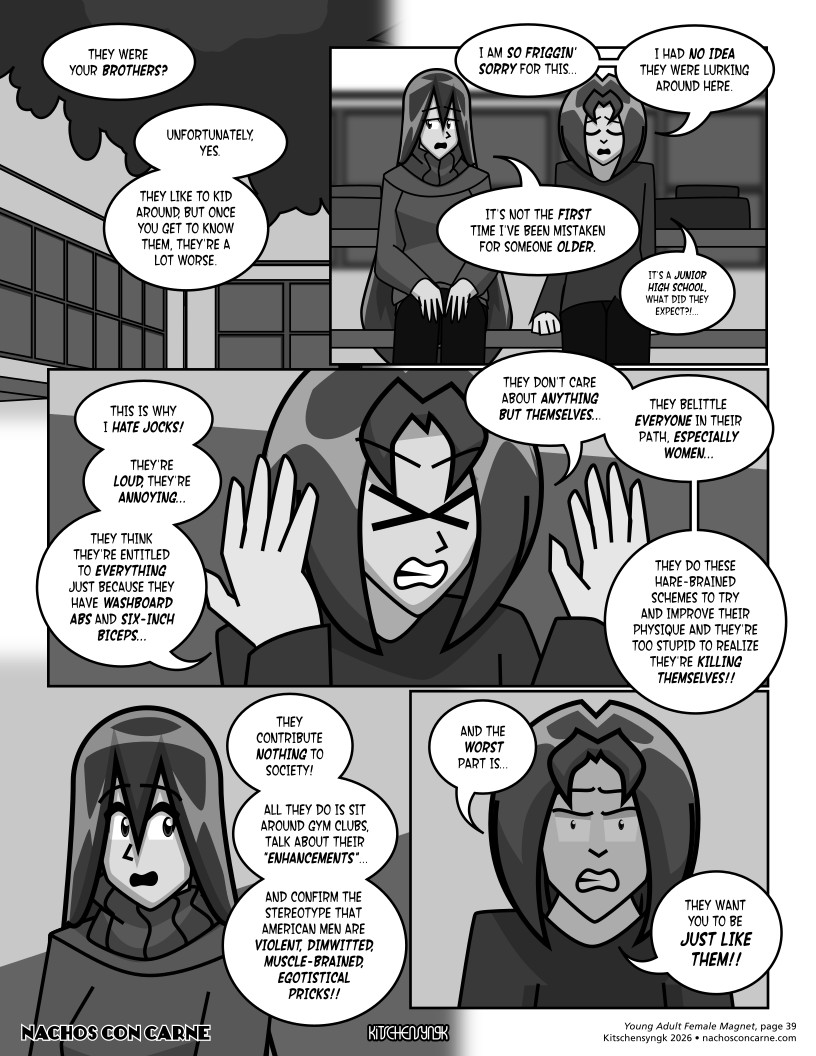 "Young Adult Female Magnet" page 39
