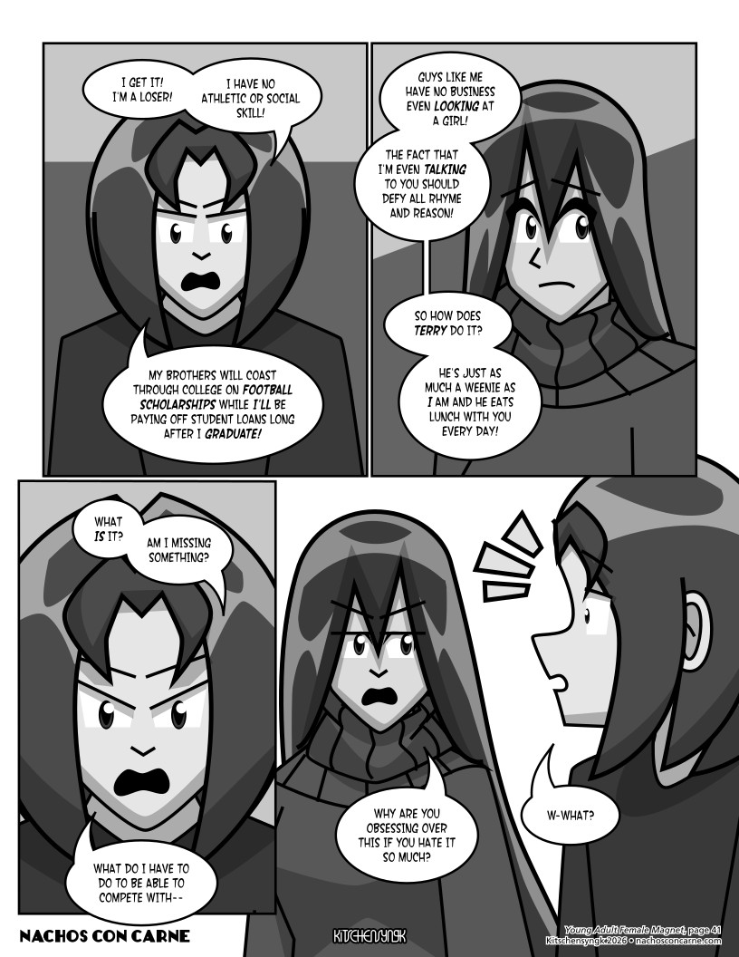 "Young Adult Female Magnet" page 41