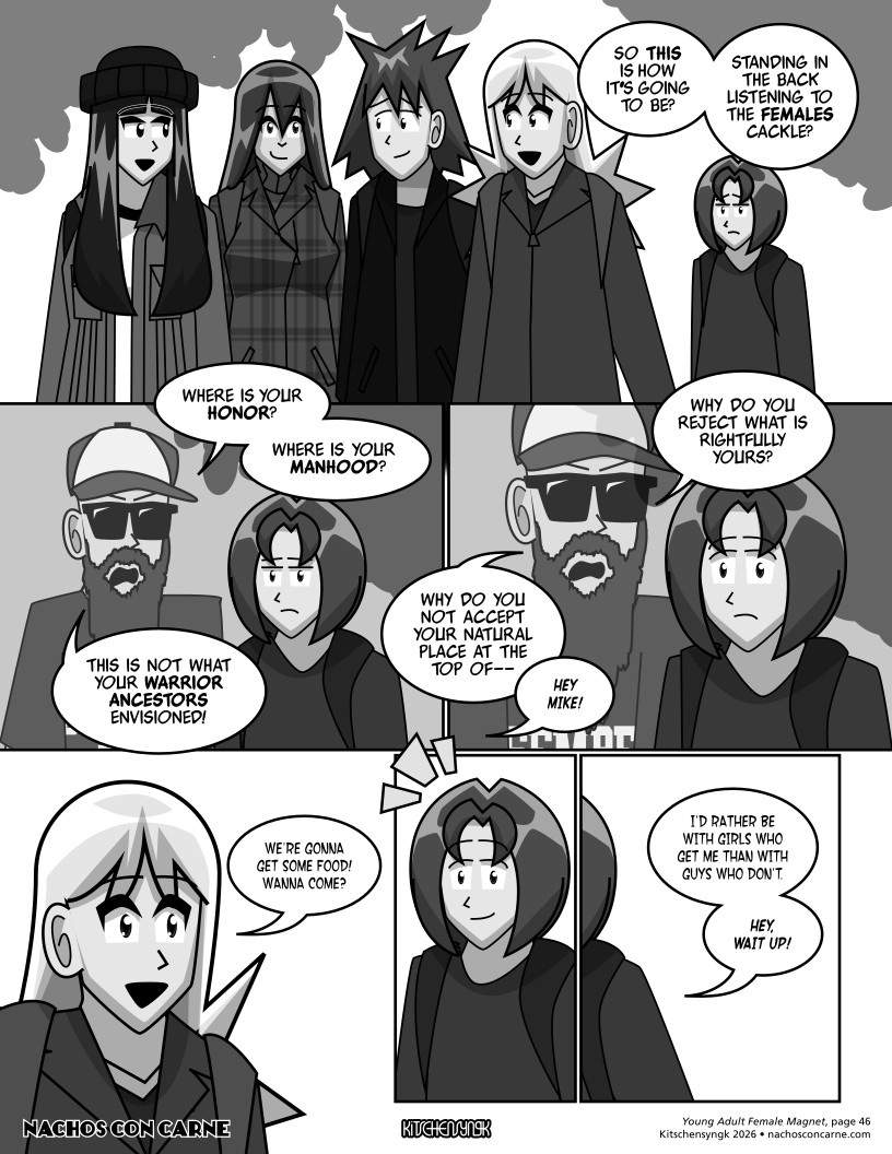 "Young Adult Female Magnet" page 46